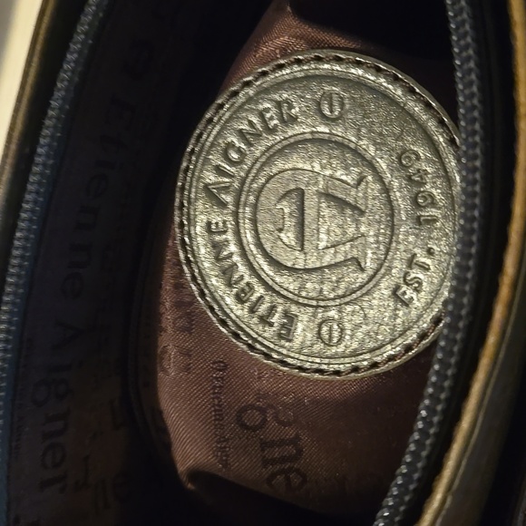 Green leather crossbody purse - Picture 8 of 8